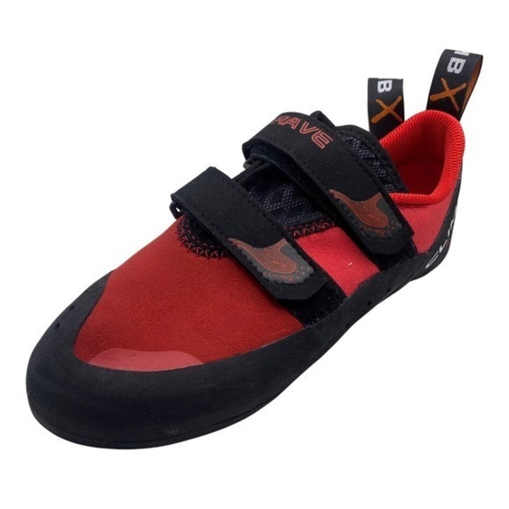 NEW CLIMBX Pave Racing Red Climbing Shoes Men's Size 8.5 US Women's 10
